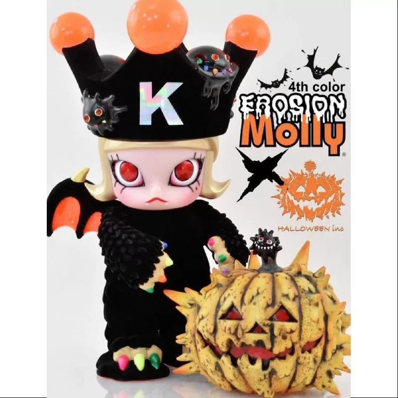 MOLLY X Instinctoy Erosion Halloween Inc 2017 Limited Edition