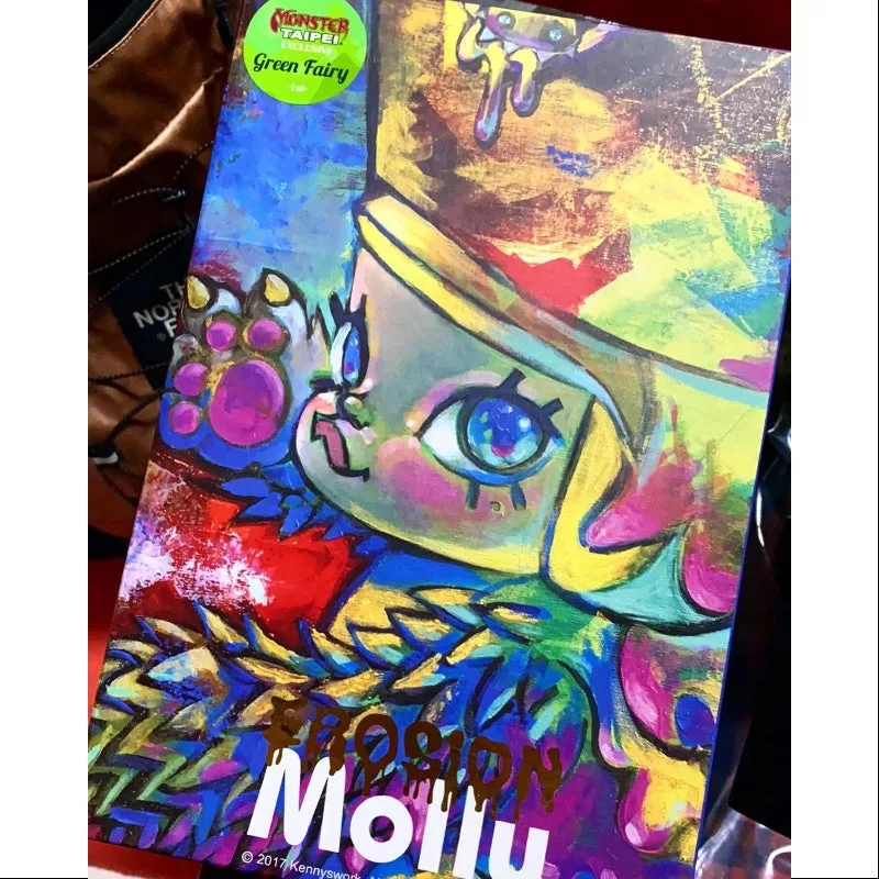MOLLY X Instinctoy Erosion Molly Green Fairy 2017 Limited Edition