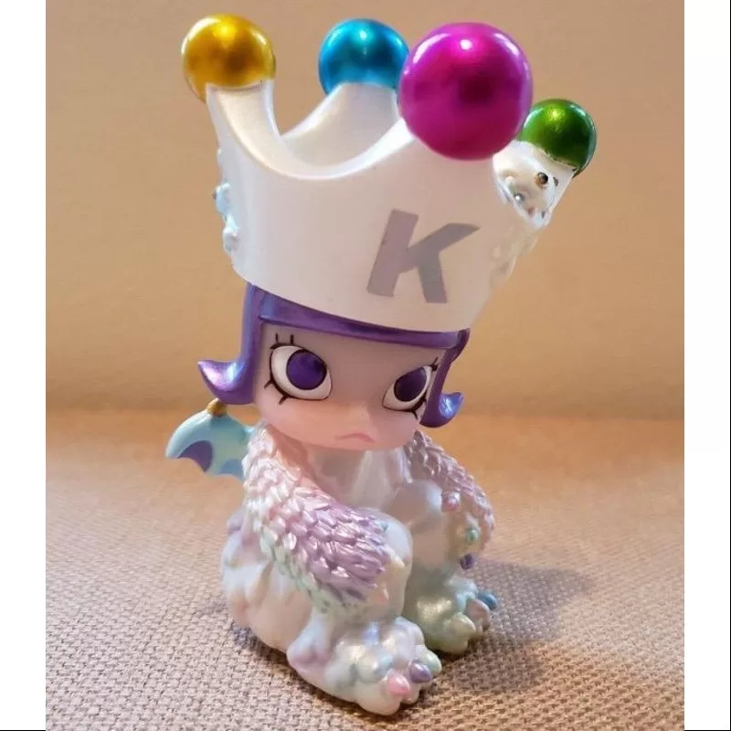 MOLLY X Instinctoy Mini Erosion Molly White Colorful 2017 Limited Edition