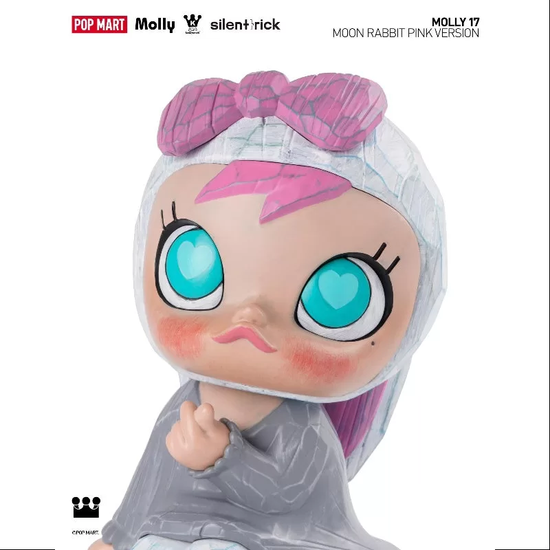 MOLLY x Silent Trick 17th Anniversary Statue The Moon Rabbit Pink 2023 LIMITED MOLLY x Silent Trick 17th Anniversary Statue The Moon Rabbit Pink 2023 LIMITED