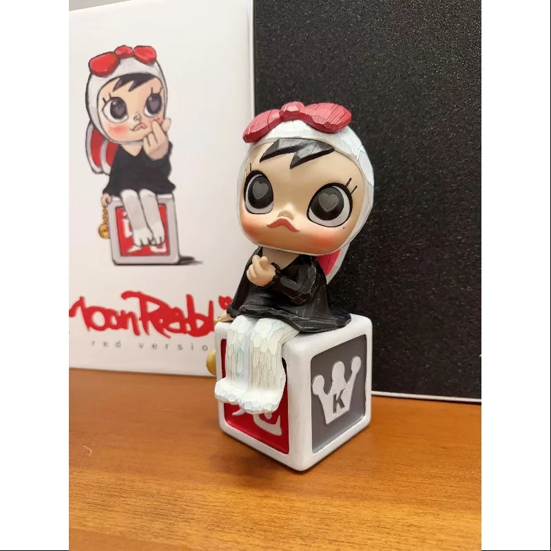 MOLLY x Silent Trick 17th Anniversary Statue The Moon Rabbit Red 2023 LIMITED MOLLY x Silent Trick 17th Anniversary Statue The Moon Rabbit Red 2023 LIMITED