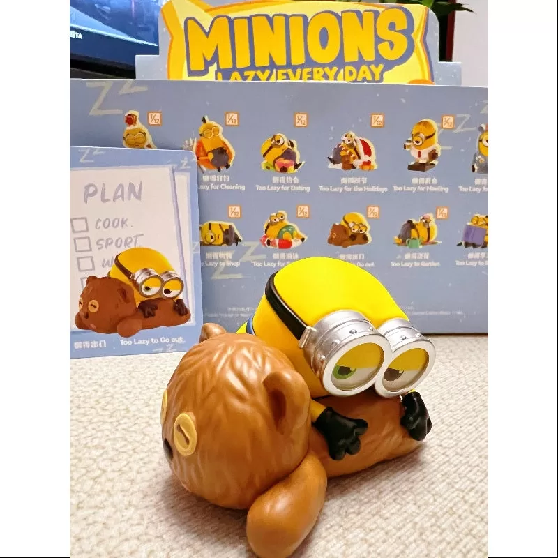 Minions Lazy Every Day Series Too Lazy to Go out