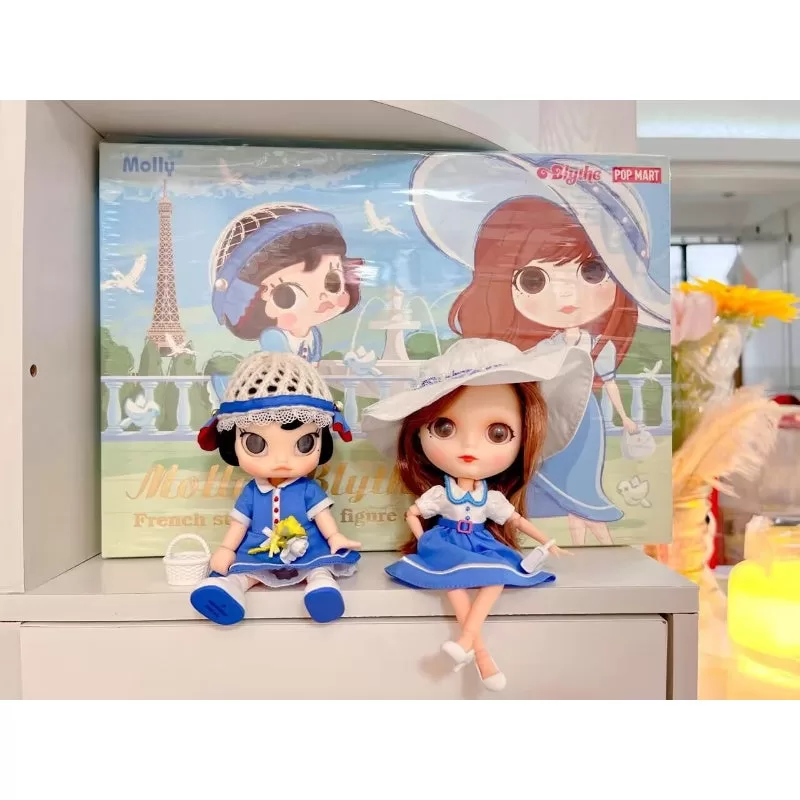 Molly x Blythe French Style Action Figure Set Molly x Blythe French Style Action Figure Set