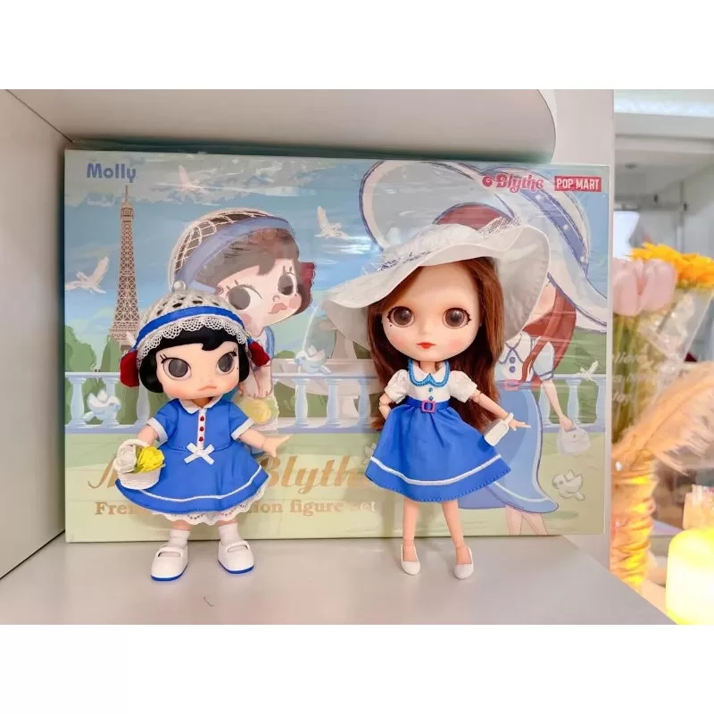 Molly x Blythe French Style Action Figure Set Molly x Blythe French Style Action Figure Set