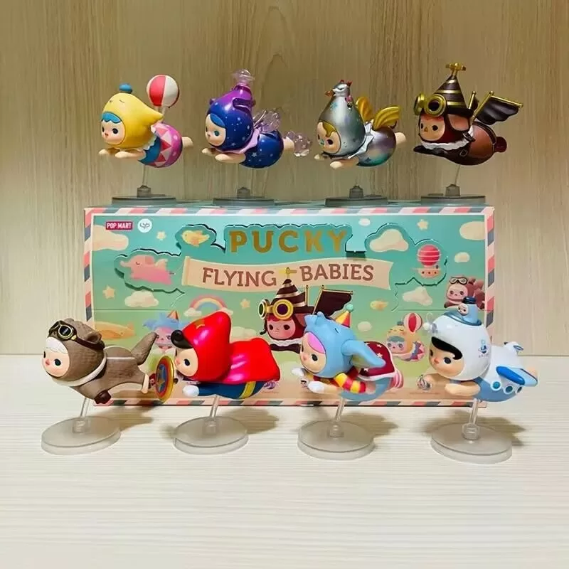 PUCKY Flying Babies Series Whole Set Opened