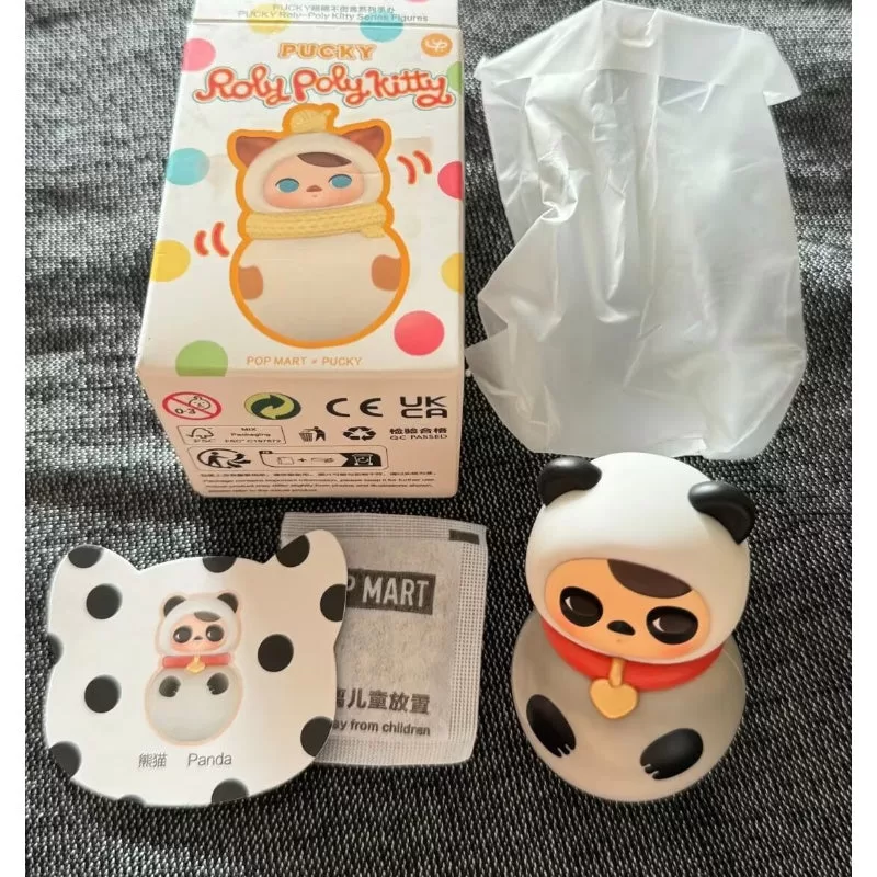 PUCKY Roly Poly Kitty Series Panda