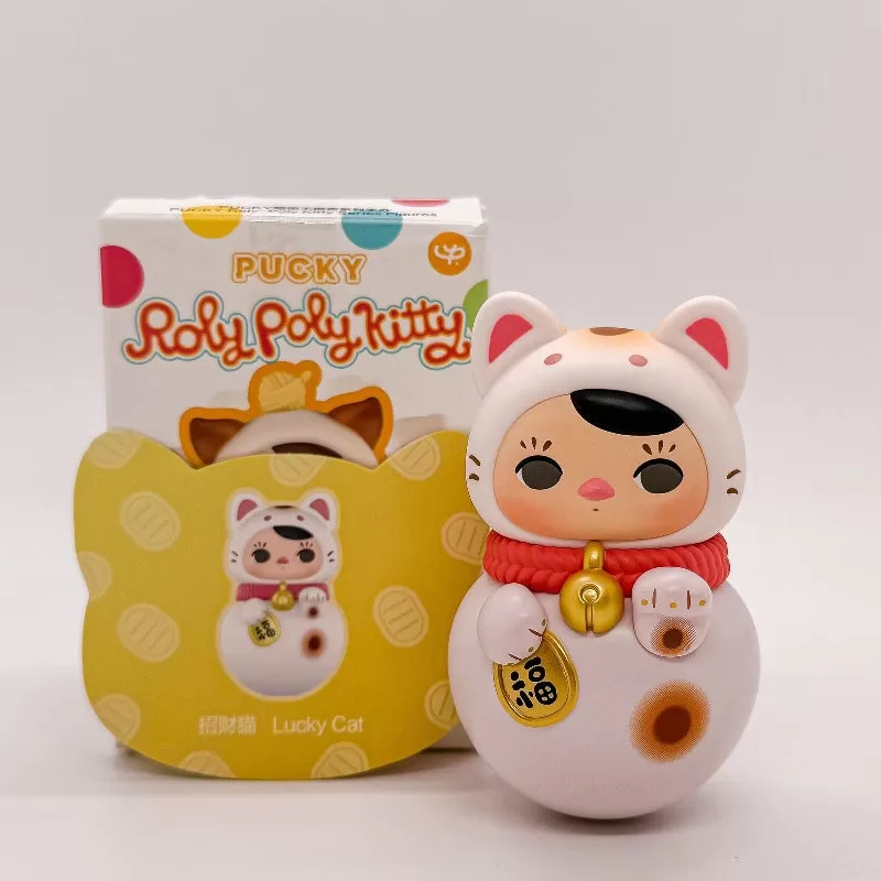 PUCKY Roly Poly Kitty Series Secret Lucky Cat