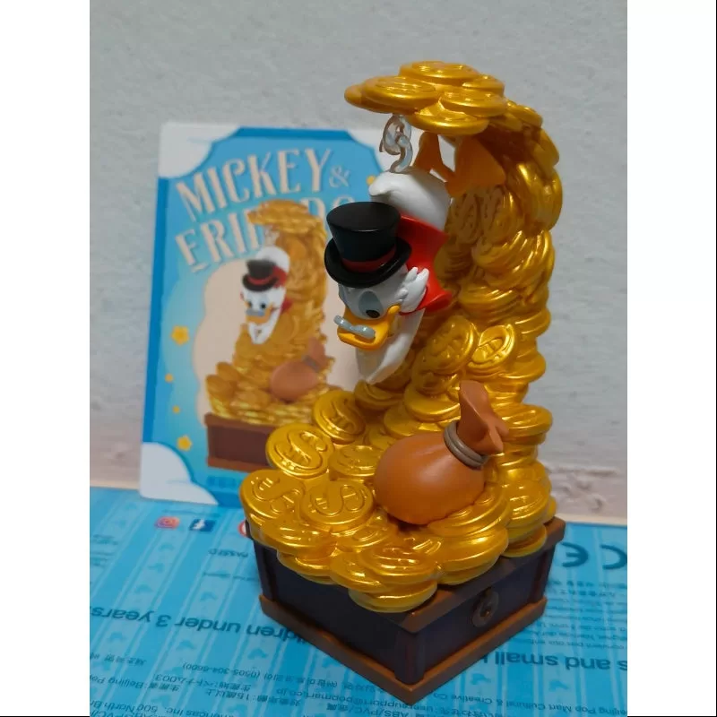 Pop Mart The Wonderful Dreams of Mickey and His Friends Series Scene Sets Gold Coins Pool Pop Mart The Wonderful Dreams of Mickey and His Friends Series Scene Sets Gold Coins Pool