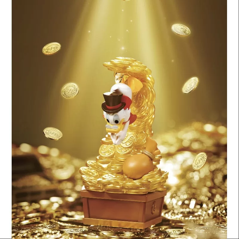 Pop Mart The Wonderful Dreams of Mickey and His Friends Series Scene Sets Gold Coins Pool