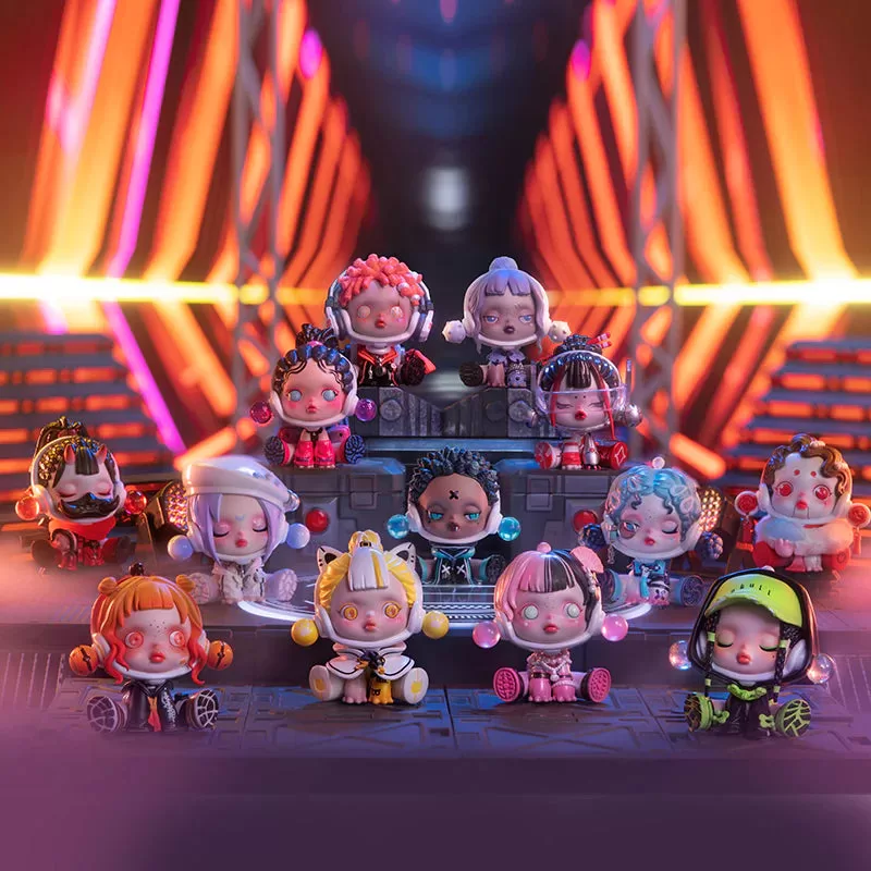 Skullpanda City of Night Series Whole Set Opened