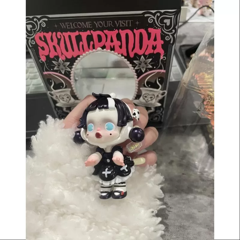 Skullpanda Dark Maid Art Toy Figurine Limited edition Skullpanda Dark Maid Art Toy Figurine Limited edition