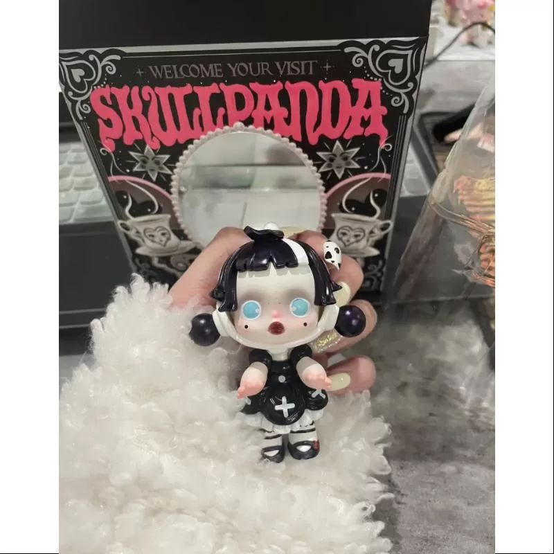 Skullpanda Dark Maid Art Toy Figurine Limited edition Skullpanda Dark Maid Art Toy Figurine Limited edition