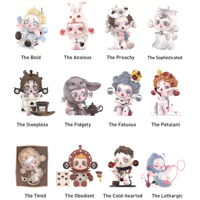 Skullpanda Everyday Wonderland Series Whole Set Opened