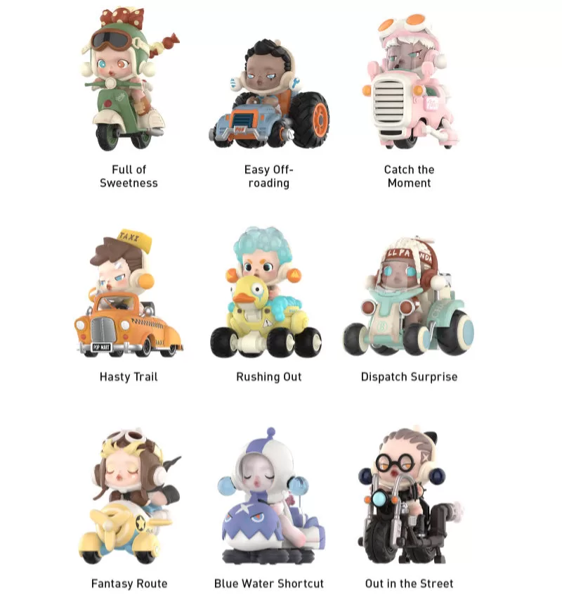 Skullpanda Laid Back Tomorrow Series Whole Set Opened