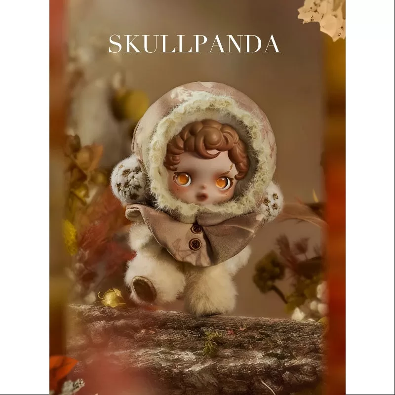 Skullpanda L’impressionnisme Series Vinyl Plush Pendant Amber