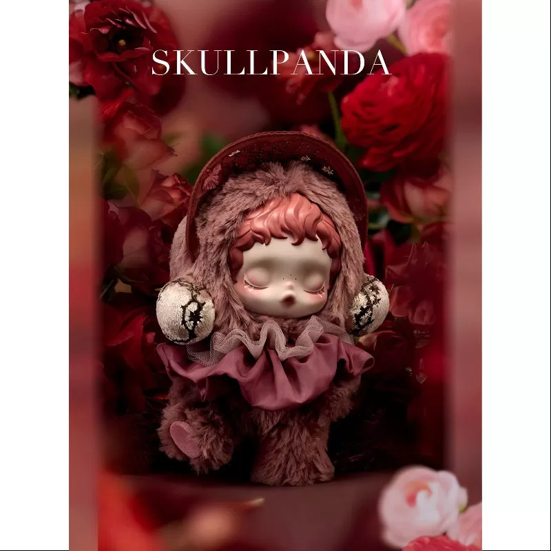 Skullpanda L’impressionnisme Series Vinyl Plush Pendant Blossom