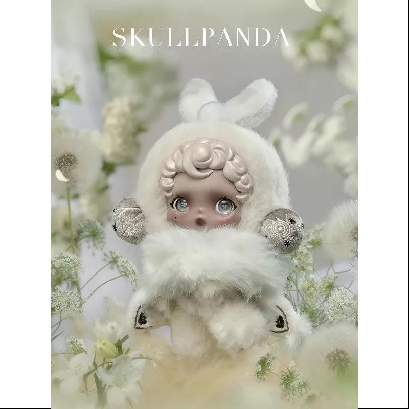 Skullpanda L’impressionnisme Series Vinyl Plush Pendant Mist