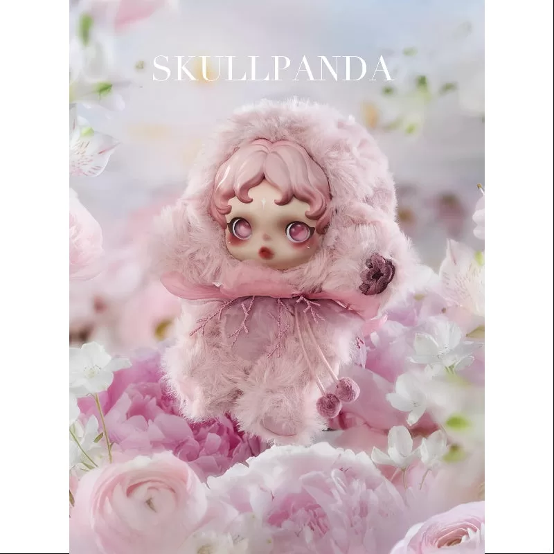 Skullpanda L’impressionnisme Series Vinyl Plush Pendant Windflower