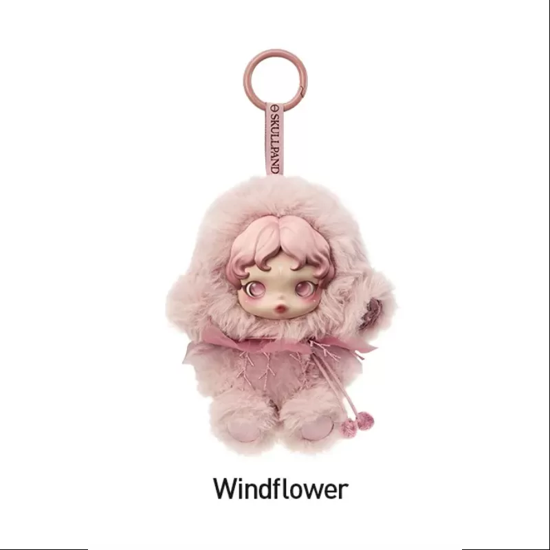 Skullpanda L’impressionnisme Series Vinyl Plush Pendant Windflower