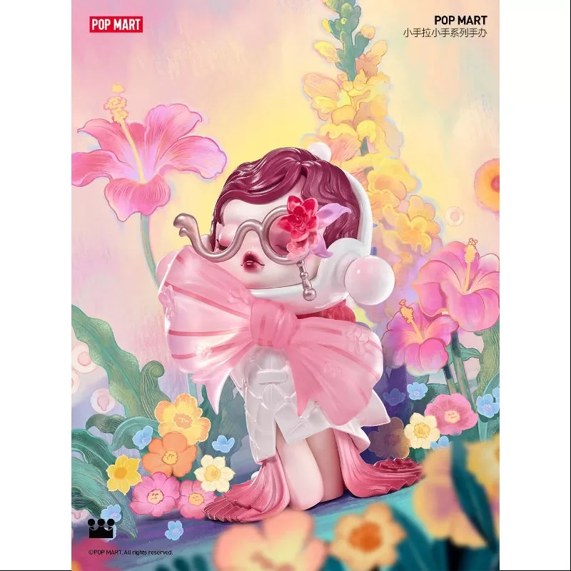 Skullpanda Pop Mart Hand in Hand Series Super Secret Tranquility Blossom Skullpanda(1/288)