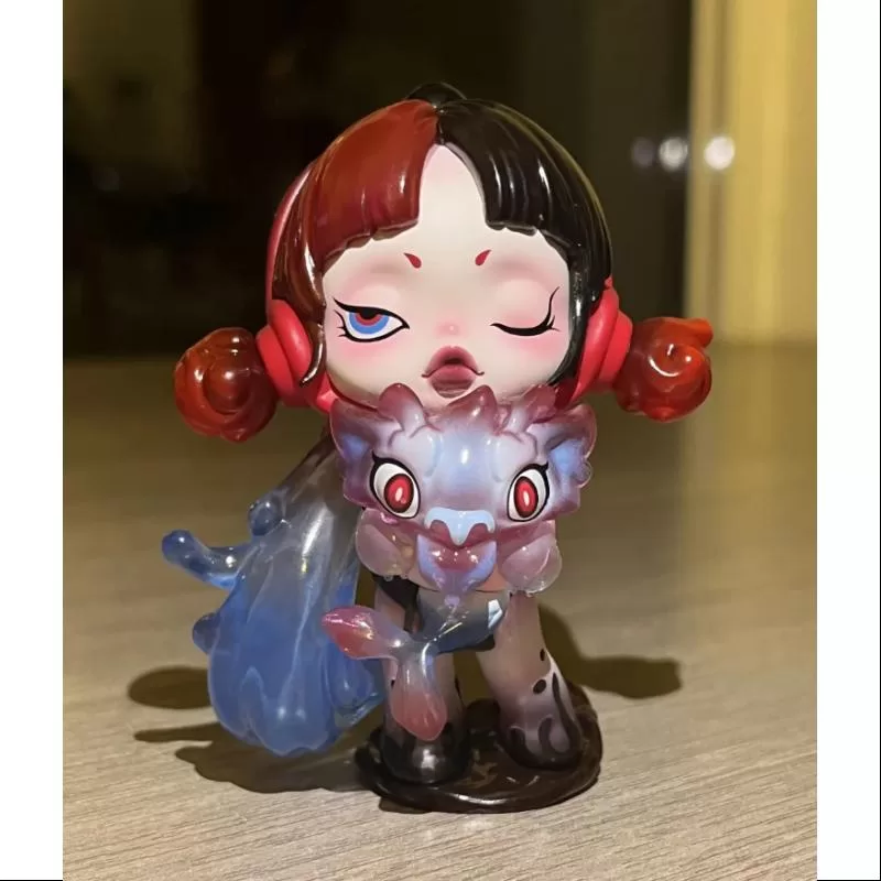 Skullpanda Pop Mart Loong Presents the Treasure Series Skullpanda BLESSING SPIRIT LOONG