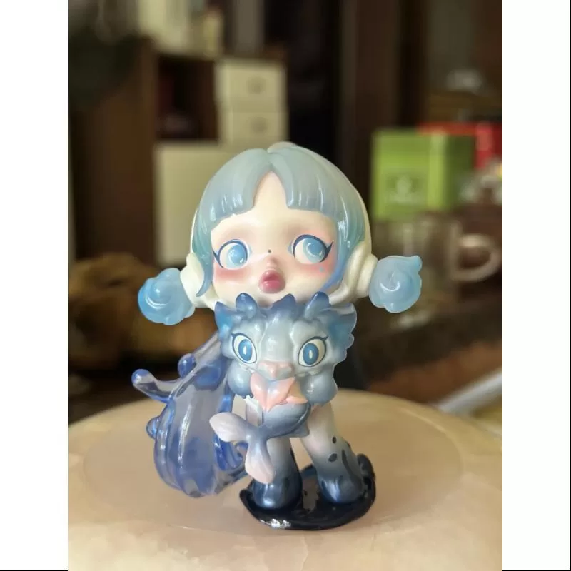 Skullpanda Pop Mart Loong Presents the Treasure Series Skullpanda BLESSING SPIRIT LOONG special ver.（1/144)