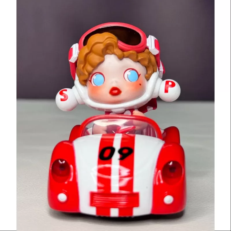Skullpanda Pop Mart PopCar Super Track Series Skullpanda 70’s RACING