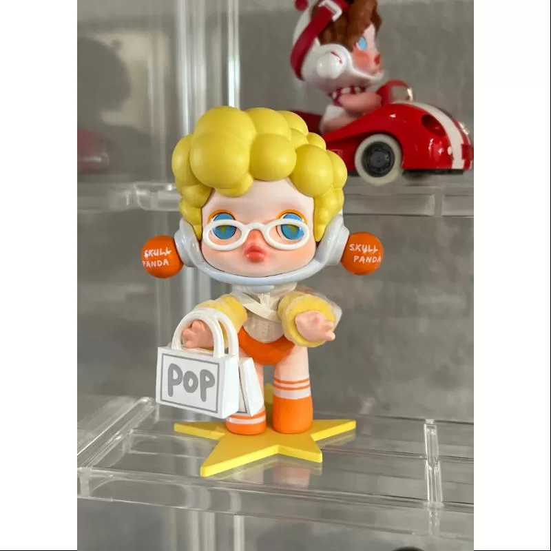 Skullpanda Shopaholic Art Toy Figurine Limited edition