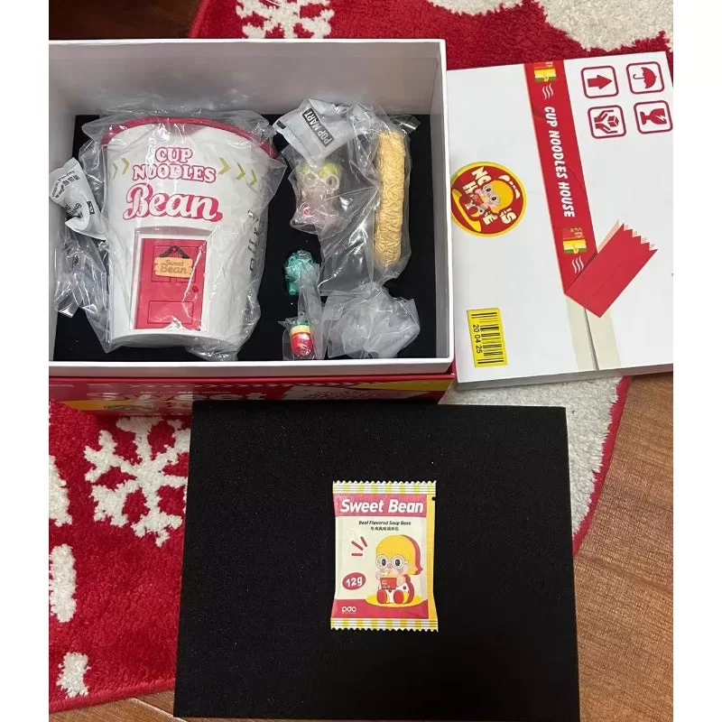 Sweet Bean Cup Noodles House Figurine