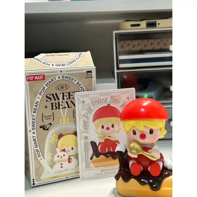 Sweet Bean Frozen Time Dessert Box Series Cherry Chocolate Waffle