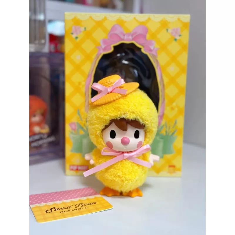 Sweet Bean Plush Duckling Figurine